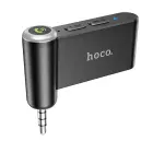 Wireless car receiver Hoco AUX Bluetooth Jack 3,5 mm E58 black Photo