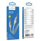 Cable AUX Jack 3,5 mm (male) to Jack 3,5 mm (male) Hoco 1 m UPA32 gold Photo
