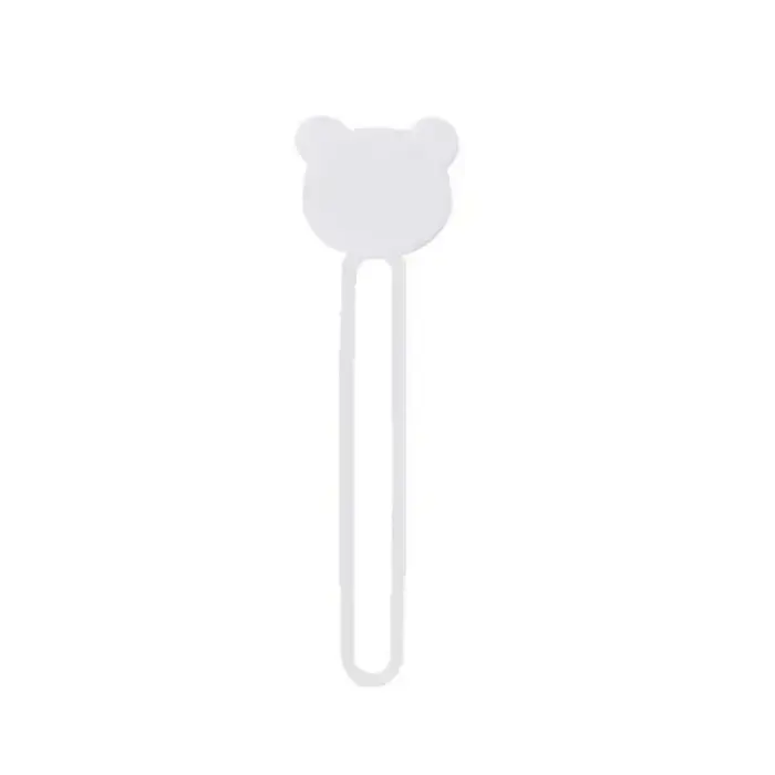 Silicone cable reel - white Foto 1