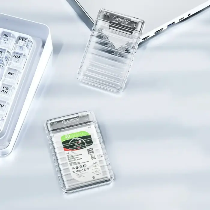 Orico 2139U3-V1 2.5" HDD|SSD USB Micro-B 5Gb|s Disk Drive - Transparent Фото num
