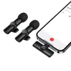 Borofone Lavalier wireless microphone BFK16A Winner Lightning black - 2 pieces Photo