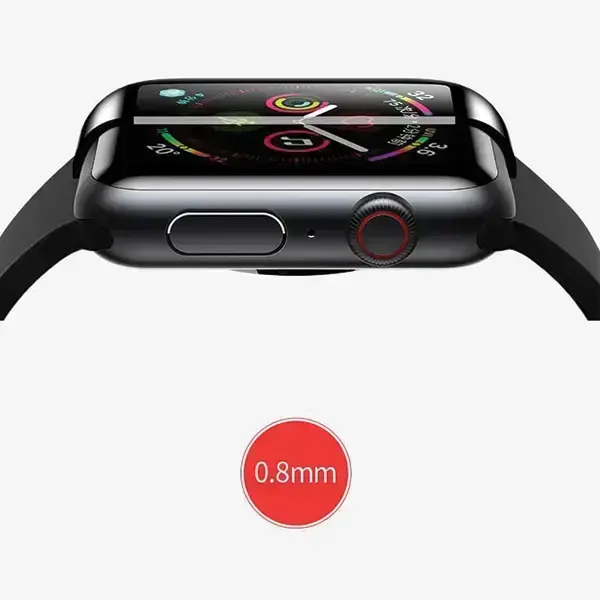 USAMS Etui ochronne Apple Watch 4|5|6|SE 44mm. czarny|black IW486BH01 (US-BH486) Photo