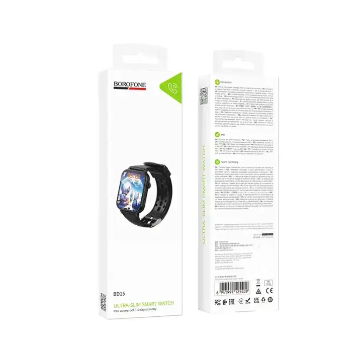 Borofone Smartwatch BD15 black Foto 5