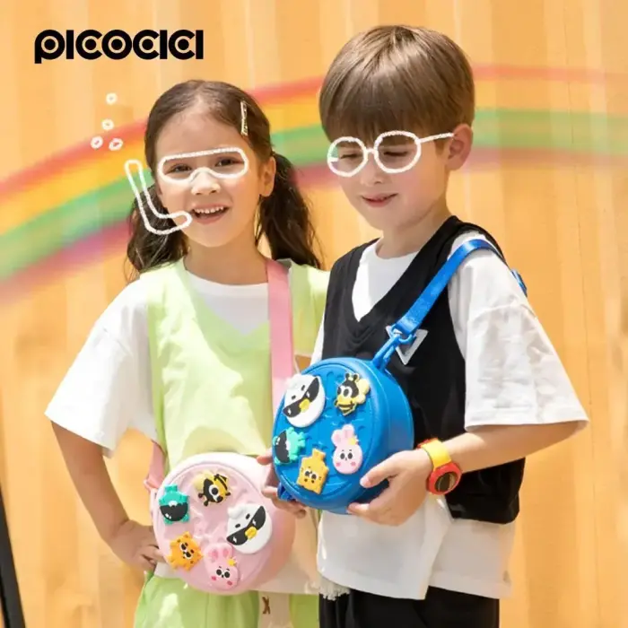 PICOCICI Kids Round Bag K36 pink Фото num