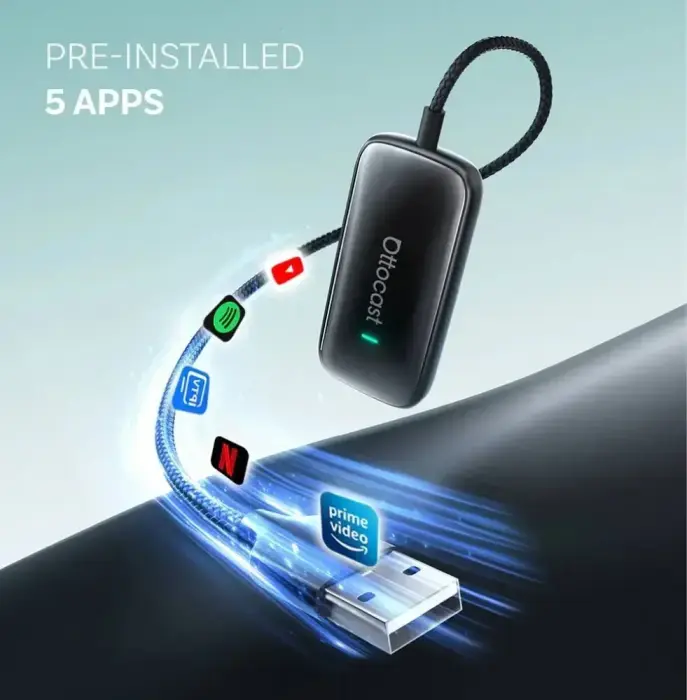 Wireless car adapter OTTOCAST Play2Video CA515-T black Foto 6