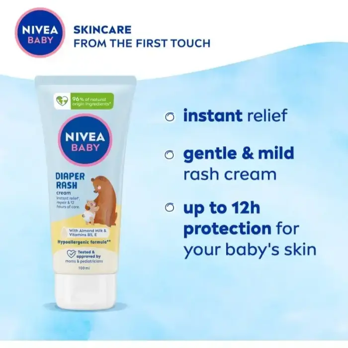 Nivea Baby Diaper Cream - 100ml Фото num