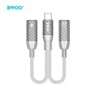 BWOO 2 in 1 Adapter  2 Type C ports to 3.5MM Jack BZ68 Фото num