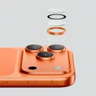 AmazingThing Camera Glass Protector for iPhone 17 Pro | Pro Max - with Orange Frame Foto 5