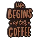 3D Sticker Coffee 5pcs set Фото num