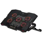 XTRIKE ME Laptop Cooling Pad with Built-in Phone Holder FN-813 Black Фото num