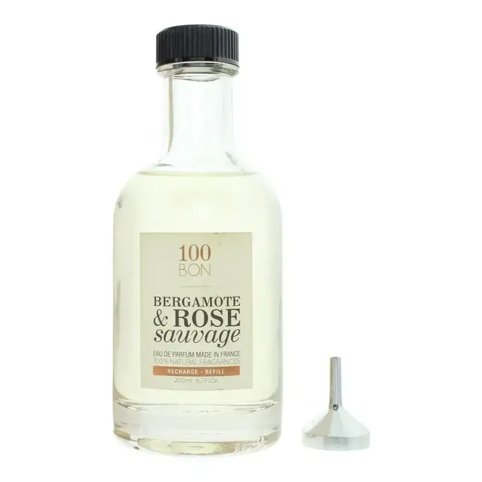 100 Bon, Bergamote & Rose Sauvage, Eau De Parfum, Unisex, Refill, 200 ml *Tester Foto 1