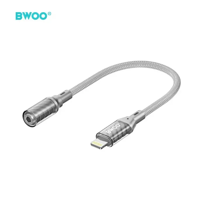 BWOO Adapter Lightning to 3.5MM Jack BZ66 Фото num