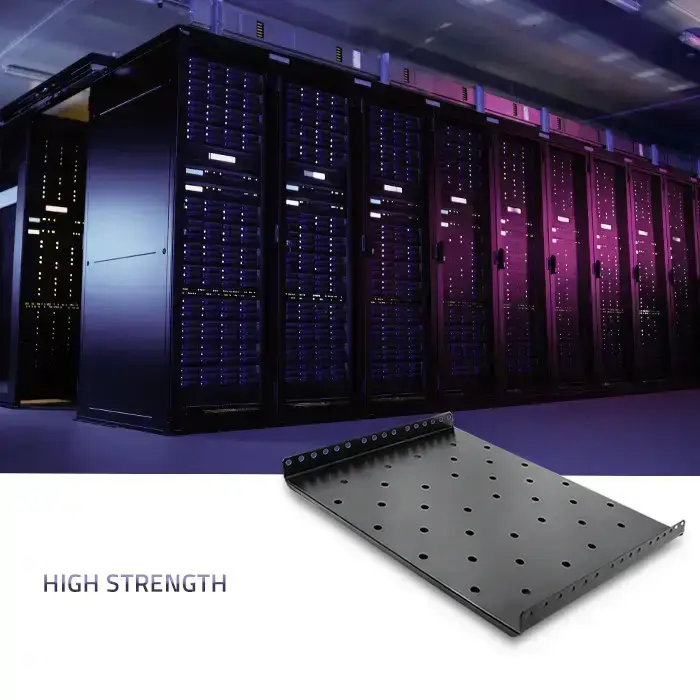 Qoltec Mount shelf for RACK | 490 *433 Photo