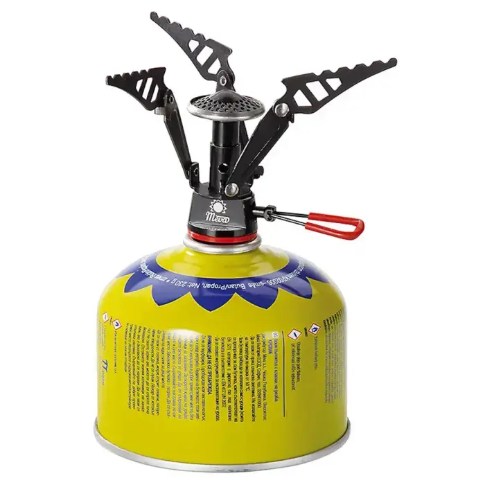 The lightest tourist stove for gas cartridges (valve or thread) SPARK 80gram 2.6kW Foto 2