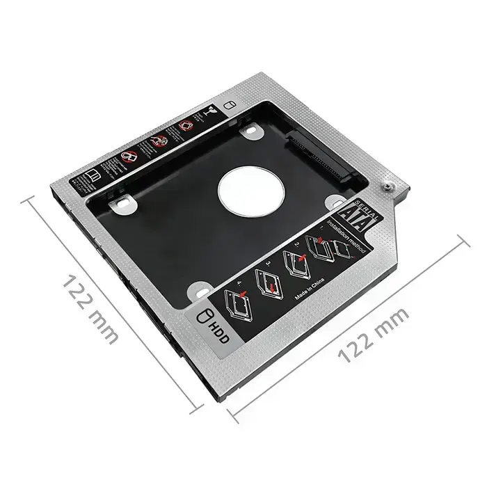Qoltec HDD Caddy for laptop 2.5" HDD | 9.5 mm Фото num