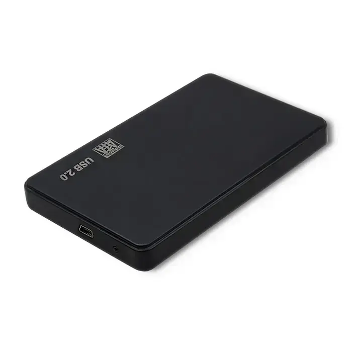 Qoltec External Hard Drive Case HDD/SSD 2.5'' SATA3 | USB 2.0 | Black Фото num
