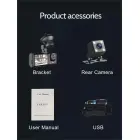 Car Dash Cam DVR-06 2,0 inches + rear camera Foto 7