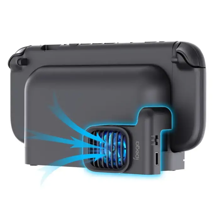 iPega SW2206 Coolin Fan for Charging Dock Nintendo Switch 2 Blackk Photo