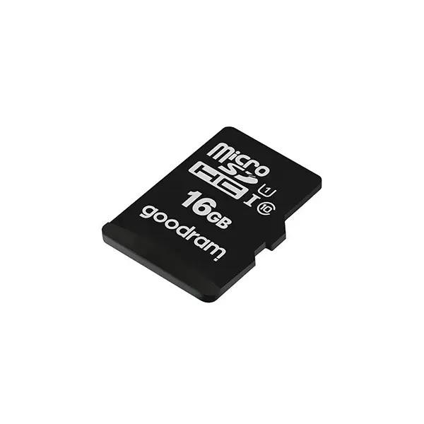 GOODRAM Memory MicroSD Card All in one - 16GB with adapter UHS I CLASS 10 100MB/s + reader Photo