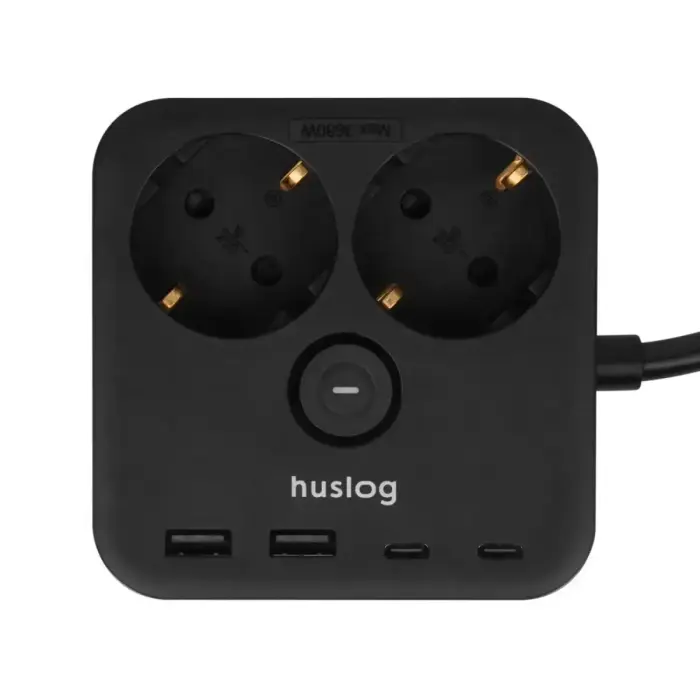 Huslog Power strip with phone holder HUS1055 Фото num