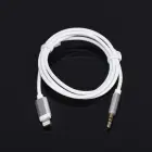 Cable AUX Lightning (male) to Jack 3,5 mm (male) white Photo