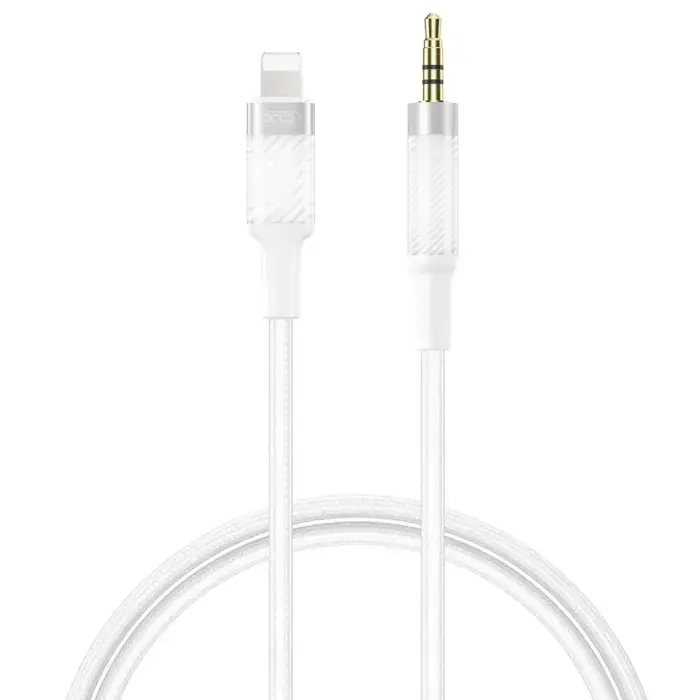 XO cable audio NB-R279A Lightning - jack 3,5mm 1,0m white Foto 2