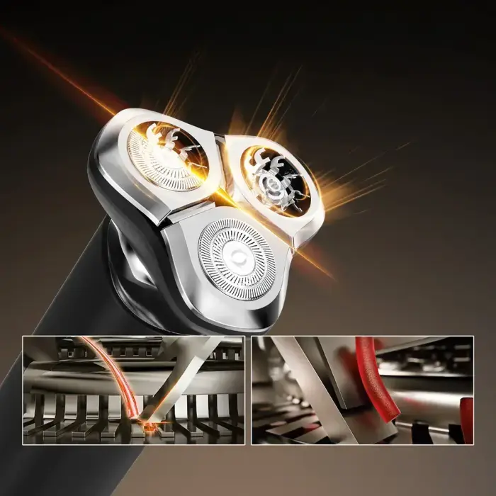 MAXGROOM M-8012 3-in-1 electric shaver - black Фото num