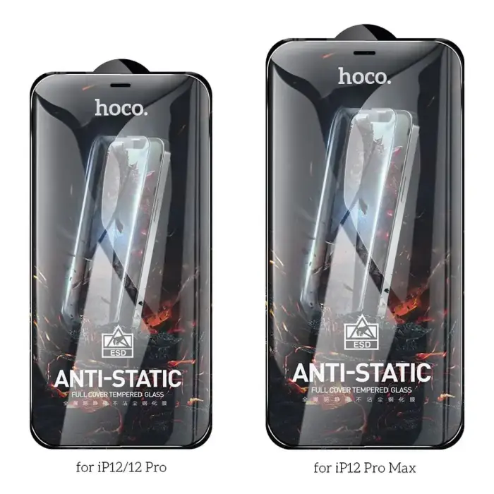 Tempered glass to iPhone 12 PRO MAX Hoco HD Anti-static 25 pcs G10 Foto 6