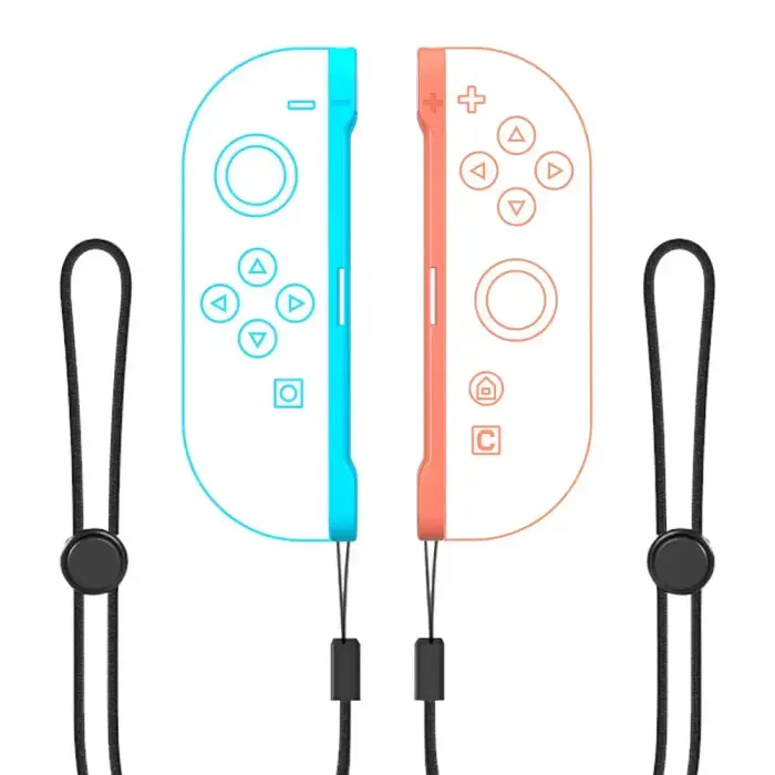 Nintendo Switch 23-in-1 Family Accessory Pack 2 - Orange and Blue Set Photo