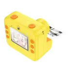 Digital kids camera with printer Hoco 1MP 2,0" HD Ready DV200 yellow Фото num