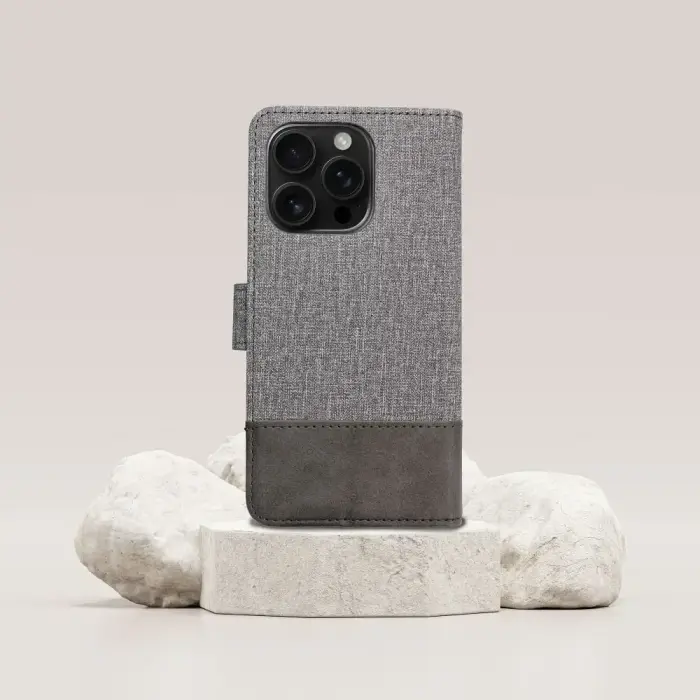 Flip case for Samsung A41 Gomma Book gray Foto 4