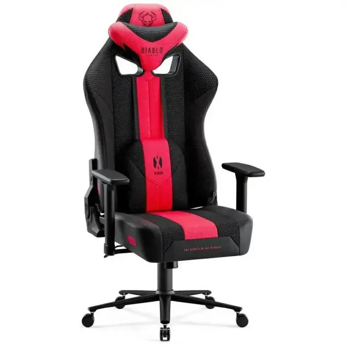 Gaming chair Diablo Chairs X-Player 2.0 King Size crimson/anthracite Foto 2