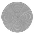 Baseus Rainbow Circle hook and loop Straps - Velcro tape Velcro cable organizer 3m gray (ACMGT-F0G) Фото num