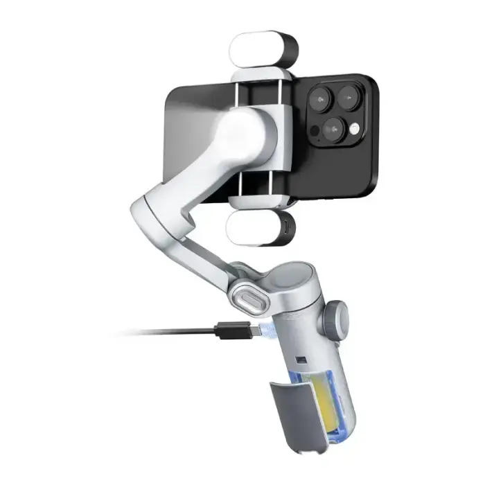 AOCHUAN X Pro Gimbal with RGB Lighting (Gray) Photo