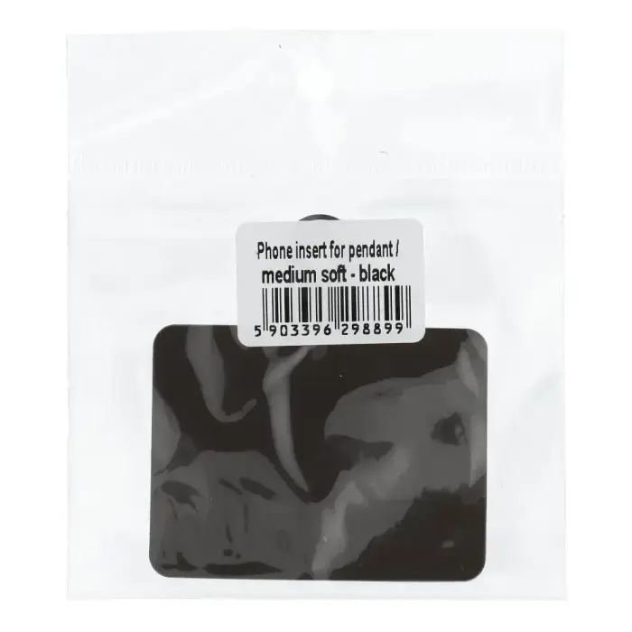 Phone insert for pendant / medium soft - black Фото num