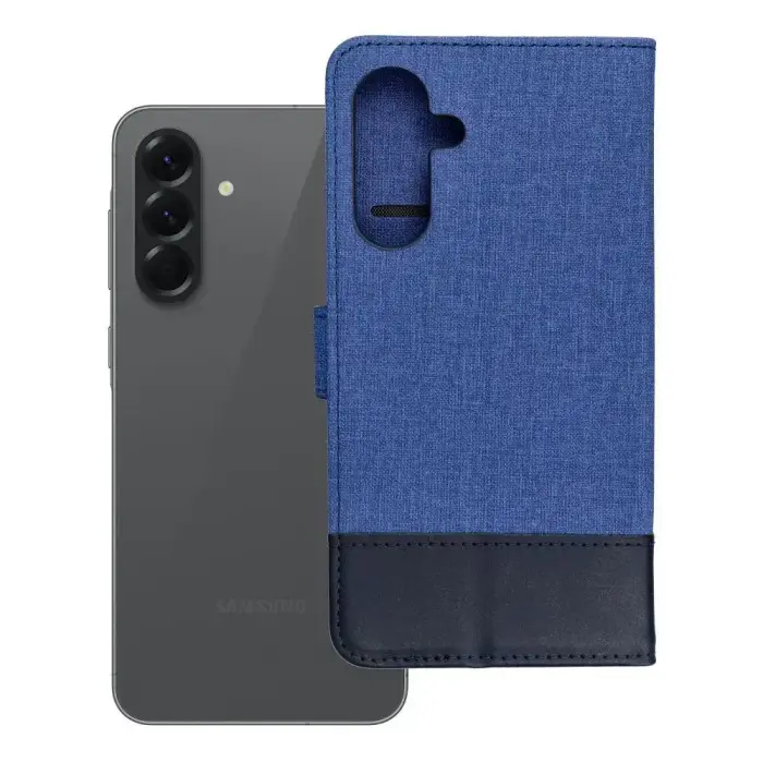 Flip case for Samsung A56 5G Gomma Book blue Foto 1