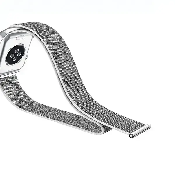 USAMS Pasek z etui Apple Watch 4|5|6|7| SE 44|45mm. czarny|black ZB74IW1 (US-ZB074) Photo