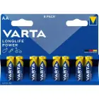 VARTA alkaline battery R6 (AA) Longlife Power 8 pcs Foto 1