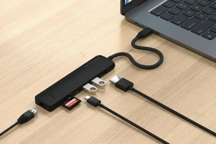 Adapter HUB 7in1 USB C Satechi ST-P7SK black Фото num