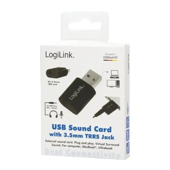 Sound card USB with 3.5 mm TRRS jack Photo