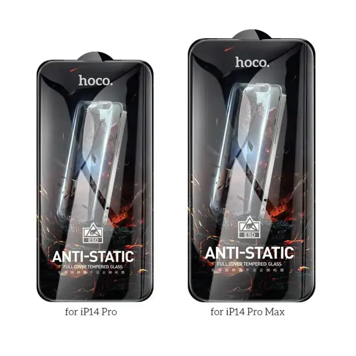 Tempered glass to iPhone 14 PRO Hoco HD Anti-static 25 pcs G10 Foto 5
