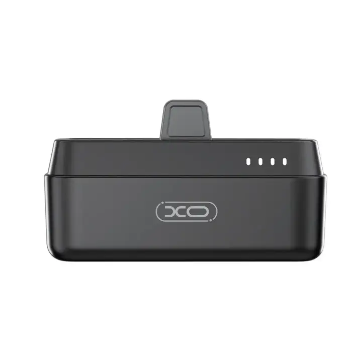 XO mini PR244 ārējais akumulators (powerbank) | 5000 mAh | 20W | Lightning | melns Foto 4