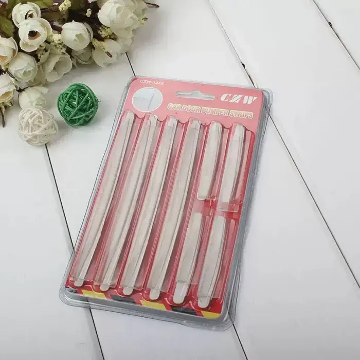 Car door edge protector 8 pcs transparent Фото num