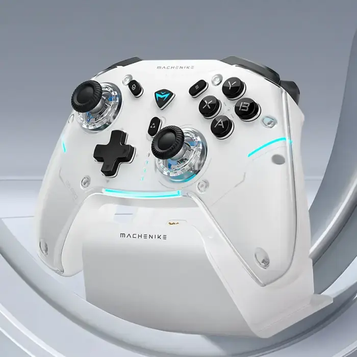 Machenike G5Pro Max Wireless Game Controller with Charging Station - White Фото num