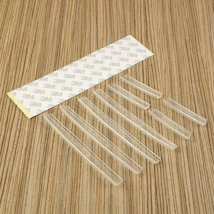Car door edge protector 8 pcs transparent Фото num