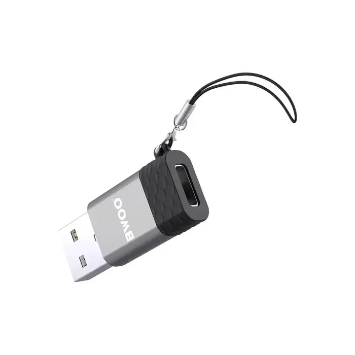 BWOO adapter BZ-38 USB-C - USB gray OTG Фото num