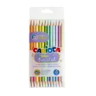 Zīmuļi CARIOCA Pastel Bicolor 12 gab Foto 1