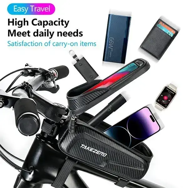 TAKEZERO TZ01 bicycle case|bracket pannier black|black Photo