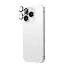 AmazingThing AR Aluminum 3 Lens Glass telefona maciņš iPhone 16 Pro, 16 Pro Max - Sudraba Foto 3