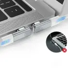 Beline Adapter magnetyczny USB-C srebrny|silver DAC BLNAM01 Photo